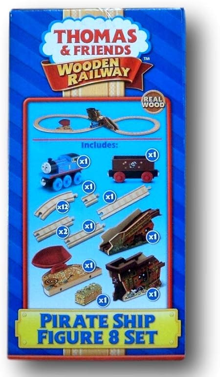 thomas the train pirate ship figure 8 set