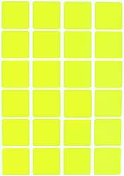 Royal Green Square 1" Sticker Labels for