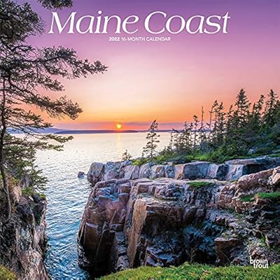 Maine Coast 2022 12 x 12 Inch Monthly Square Wall Ghana | Ubuy