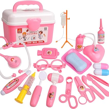 Zmh 20 Teiliges Medizinisches Spielzeug Kinderarzt Spielzeug Satz Simulation Medical Tool Kit Amazon De Sport Freizeit
