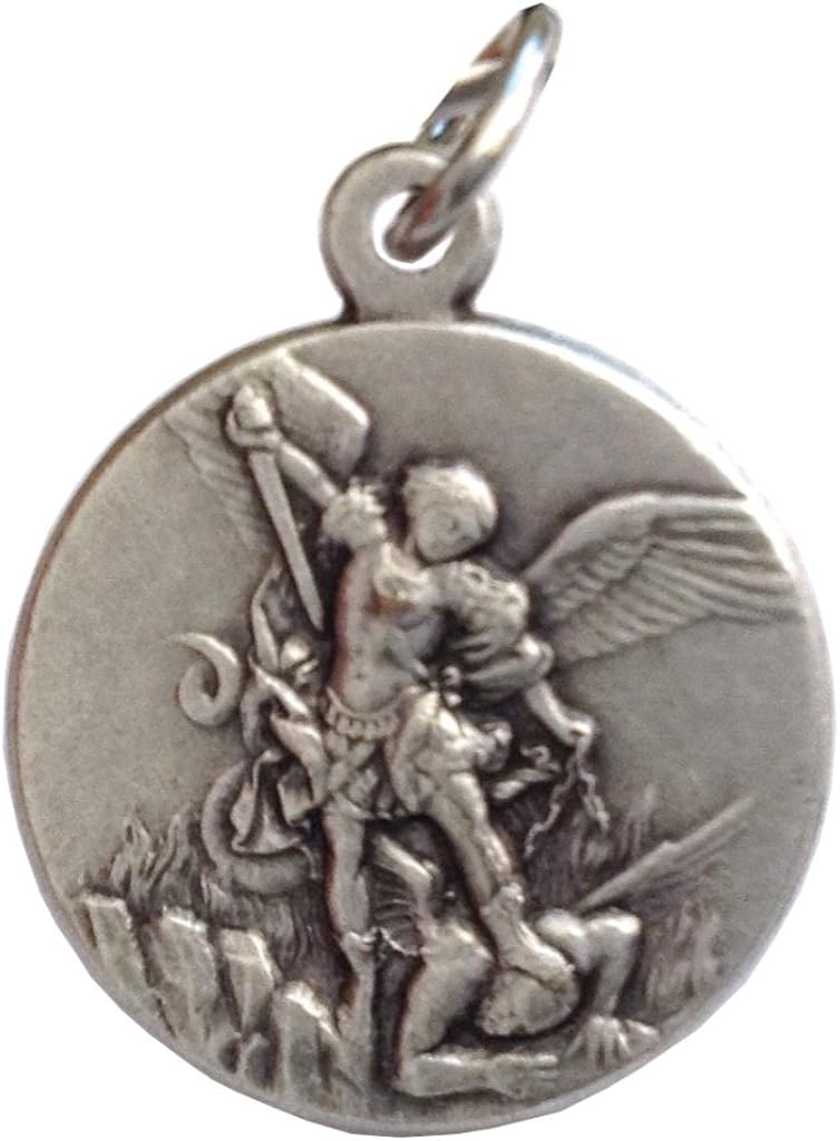 SAINT MICHAEL THE ARCHANGEL MEDAL - THE PATRON SAINTS MEDALS- 100% MADE IN ITALY