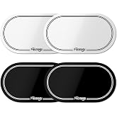 Kick Drum Patch 4PCS 0.2mm PET, Double Pedal Bass Drum Head Protection | Reduces Beater Impact Marks &amp; Surface Damage, Keeps Tone Balanced, Ideal for Daily Practice, Live Playing, Stage &amp; Rehearsals