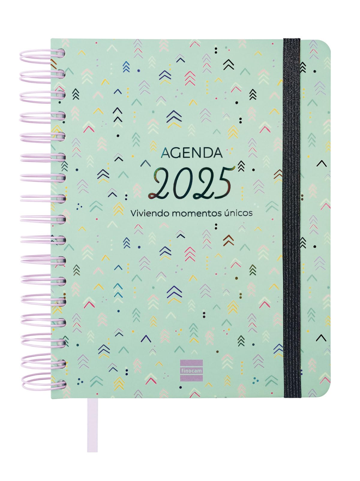 Finocam - Vitae Agenda 16 Months 2024 2025 Week to View Horizontal September 2024 - December 2025 (16 months) Green Spanish