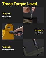 HOTO Electric Screwdriver Rechargeable 3.6V USB-C 12 Bit Set 1500mAh view 4