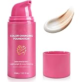 Color Changing Foundation Serum - Adaptive Shade, Lightweight | Smart color-changing foundation adjusts to your skin tone. Lightweight, hydrating. Vegan. Flawless natural finish