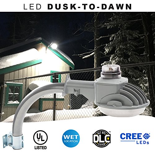 LED Dusk to Dawn Light - Brightest on Amazon - 70 Watt 