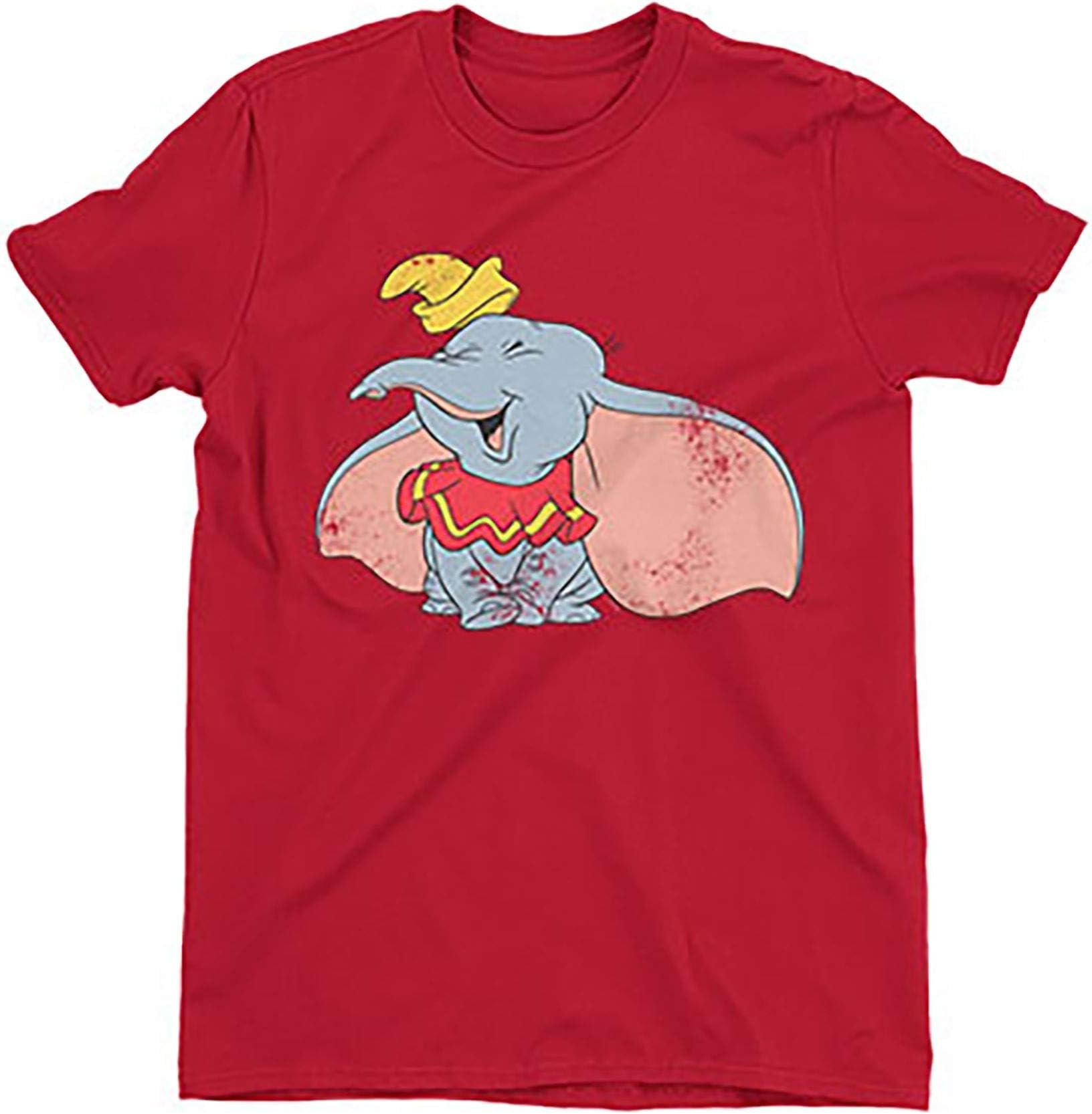 Dumbo Classic Laugh Men's Red T-Shirt