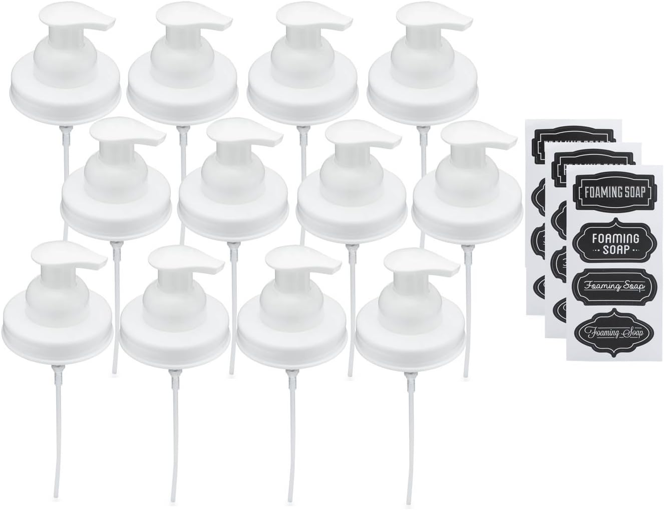 Jarmazing Products Mason Jar Foaming Soap Dispenser Lids