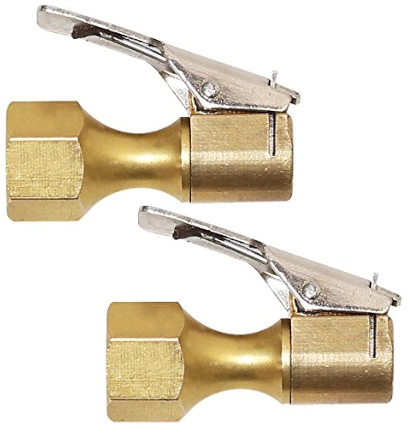 Photo 1 of EPAuto 2 Pack Open Flow Straight Lock-On Air Chuck with Clip for Tire Inflator