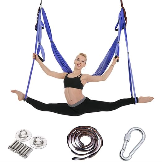 HPZN Hamaca Yoga, 6 Asas, sin Fuerza, con Gravedad inversa ...