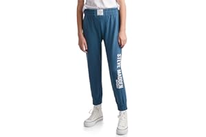 Steve Madden Girls' Active Sweatpants - Performance Fleece Jogger Sweatpants - Althetic Jogger Pants for Girls (4-12)