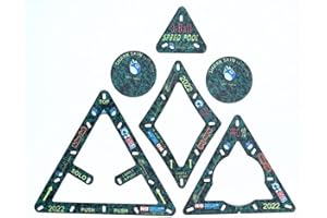 Accu-Rack Outsville Billiards Template Set (Solo, Diamond 9 & Pro 10) - Green Camouflage