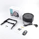 U`King 2 Pack RGB 72W LED Par Can Lights with Remote 7CH 7 Modes view 7