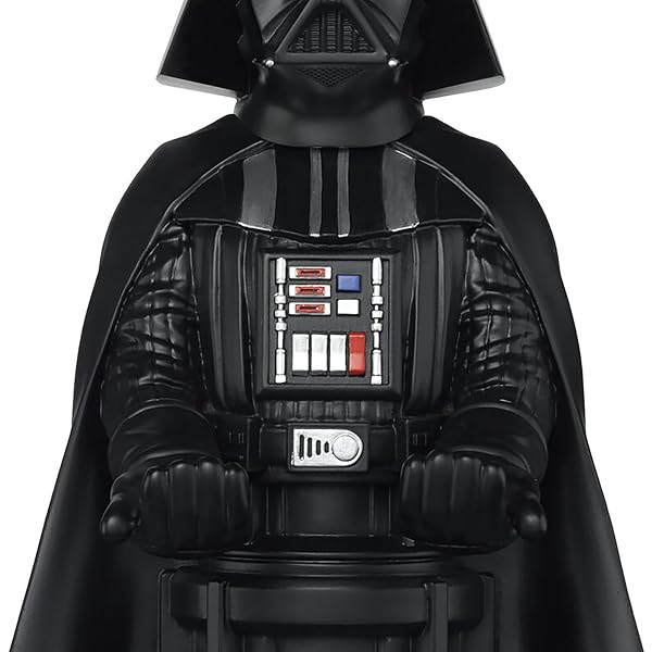 EXQUISITE GAMING: STAR WARS: DARTH VADER – ORIGINAL MOBILE PHONE & GAMING CONTROLLER HOLDER, DEVICE STAND, CABLE GUYS, LICENSED FIGURE (MULTI-COLORED)