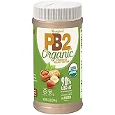 PB2 6.5oz Organic Powdered Peanut Butter - USDA Organic Certified, Non-GMO Project Verified, Gluten-Free