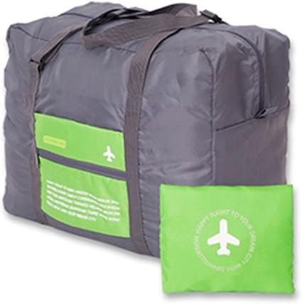 Amazon Co Jp Zoooom トラベル コンパクト バッグ 旅行 飛行機 キャリー ケース 鞄 小型 変形 収納 荷物 便利 大容量 グリーン Zm Torafoba Gr 服 ファッション小物