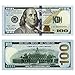 Prop Money,Copy Money Looks Real 200 Pcs Total 20,000 Dollar Props Double-Sided Printing for Movie