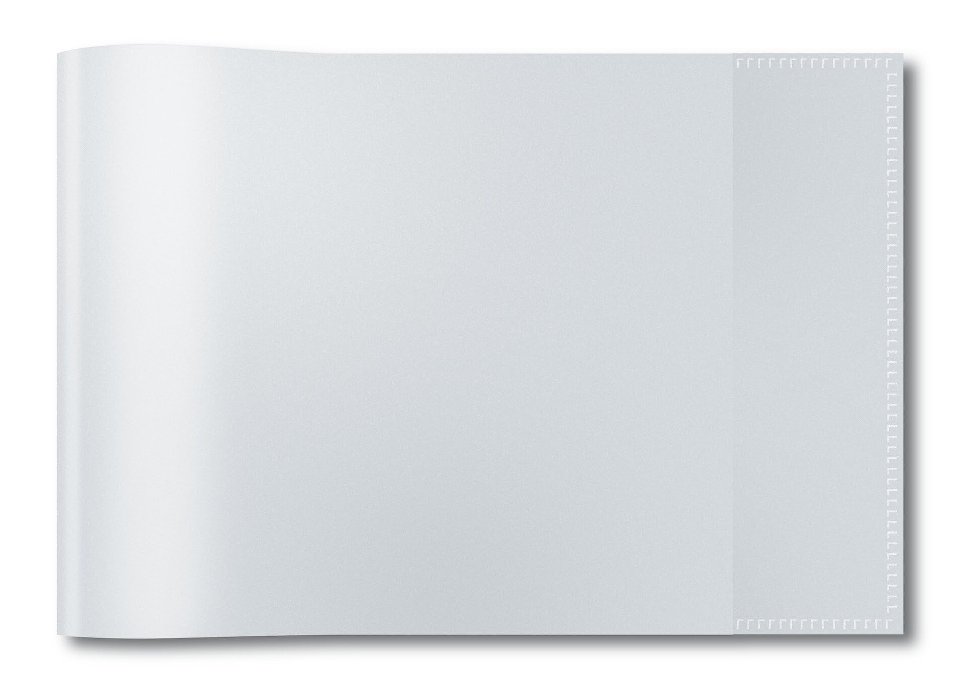 HERMA 19899 Notebook Covers DIN A5 Landscape, Transparent, Book Covers Made of Durable and Wipe-Clean Polypropylene Film, Set of 10 Exercise Book Covers for School Books Clear