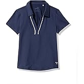 Puma Girls Cloudspun Piped Ss Polo