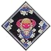 Bandana for Women - Not Fade Moisture Wicking Printed Paisley Light Cowboy Towel 25 Inches x 25 Inches