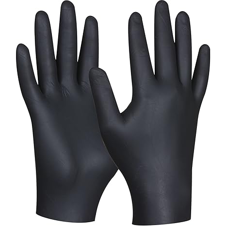 GEBOL 709629 Nitril Einweghandschuh ungepudert, 80 Stück, Größe L