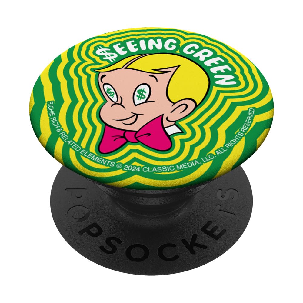 Richie Rich Seeing Green PopSockets Swappable PopGrip