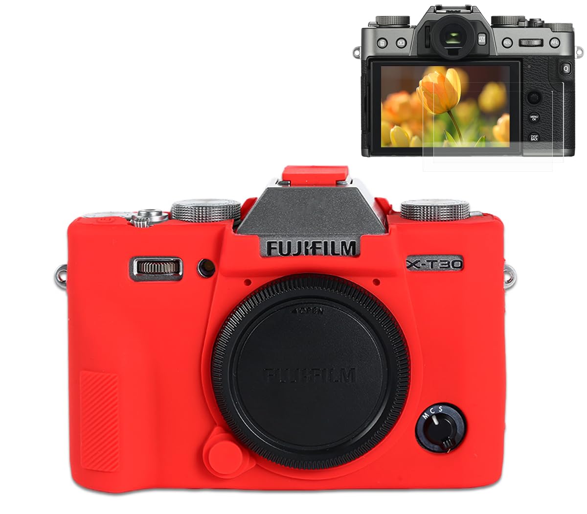Pocoukate Case for Fuji XT30 / XT30 II Camera, Soft