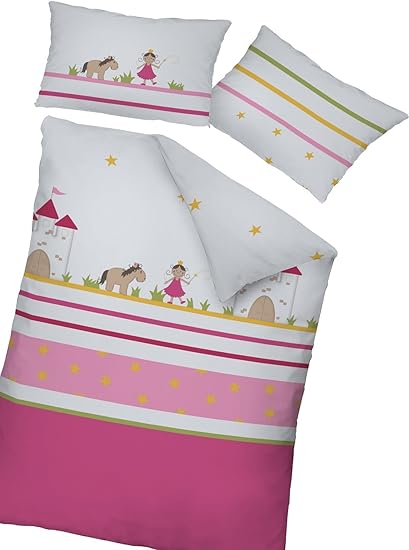 Dormisette Bettwasche Renforce 1 B Ware Prinzessin Kinderbettwasche 100x135 Princess Amazon De Kuche Haushalt