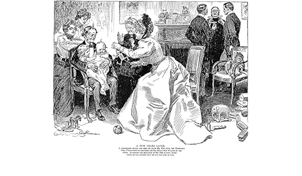 Amazon Com Gibson A Few Years Later Ncharles Dana Gibson 1867 1944 American Illustrator Pen And Ink Drawing 19 Poster Print By 18 X 24 Posters Prints