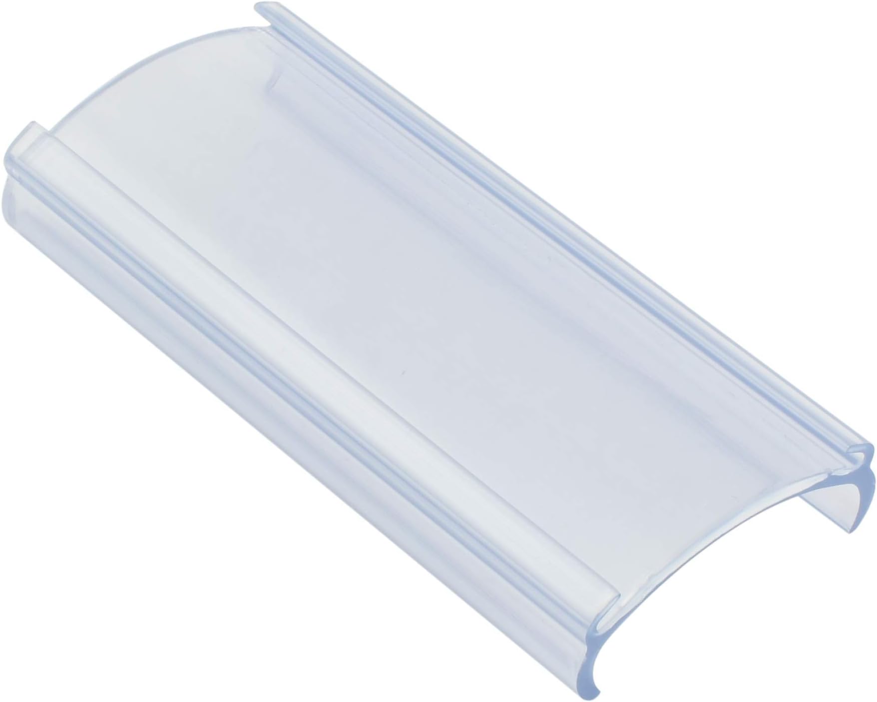 Plastic Label Holders 3"L x 1.25" H Wire Shelf Label Holders(Compatible with Metro and Nexel) - 40 Pack