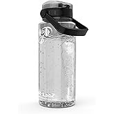 Arm Labz Barbottle, Gym Water Bottle with Measurement Scale, 1-5 lb Water Weight Capacity, Wide Mouth Flip Top Lid with Carry Loop, Forearm Roller 2.0 Compatible