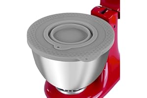 Mixer Bowl Cover Compatible with KitchenAid 4.5-5 Quart Tilt-Head Stand Mixer, Silicone Bowl Liners Kitchen Accessories, Prev