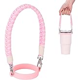 Soledea Water Bottle Handle Strap Compatible with Owala & Stanley Cups, Hand-Woven Lanyards Silicone Water Bottle Sling, Carrier, Holder with Strap