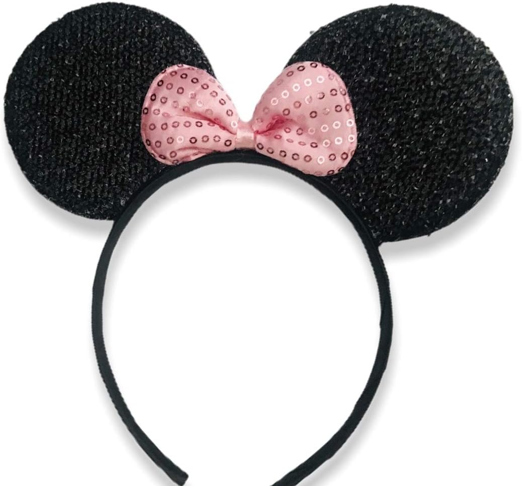 MeeTHan Mouse Ears Headband Sparking : M1