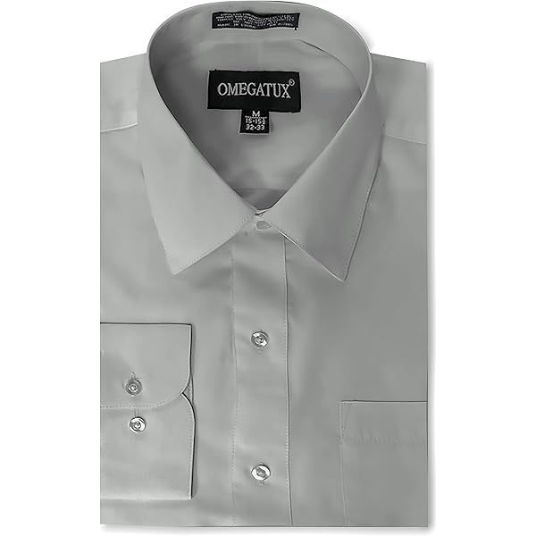 Amazon.com: IKE Behar Cotton Twill Diagonal Point Collar Shirt