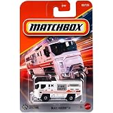 Matchbox Blaze Buster II [White Firetruck] 03/125, 1:64 Scale Diecast Toy Vehicle