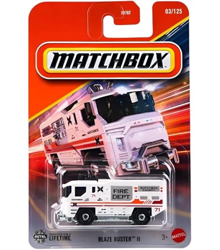 Matchbox 2019 MBX Off-Road Freightliner M2 106 (Fire Engine) 61