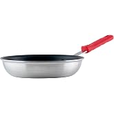 Winco 8" Aluminum Fry Pan/Skillet, Stay Cool Handle, Non-Stick Finish | Stay cool handle, Great for Sauteing, Searing, Frying and Restaurant Kitchens