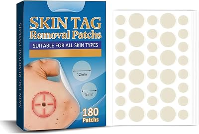 MrCuvaryas Skin Tag Removal Patches 180pcs 8mm 12mm Wart Acne Patches