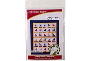Cozy Quilt Designs 'Fat Quarters Anonymous' Pattern - Regatta (Includes Instructions for 5 Project Sizes)