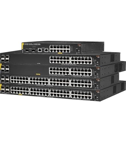 Amazon.com: HPE 6100 24G Class4 PoE 4SFP+ 370W Switch : Electronics