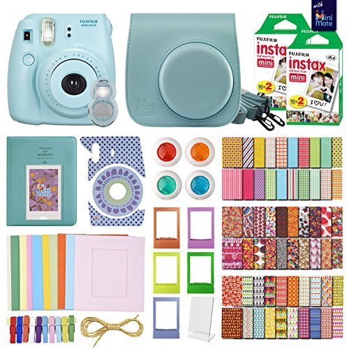 MiniMate-Instax-Mini-8-Camera-with-40-Instax-Film-and-Accessory-Bundle