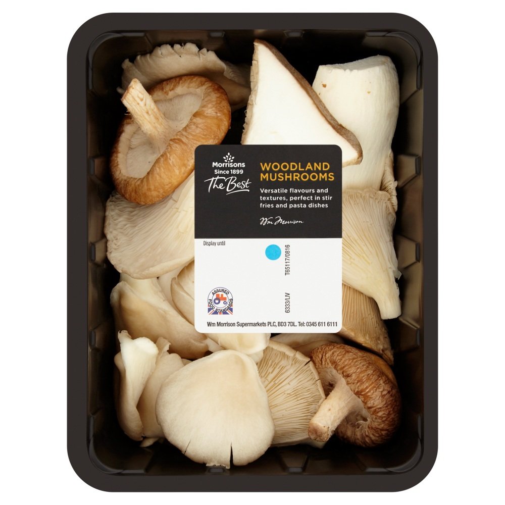 Morrisons The Best Mixed Woodland Mushrooms, 150 g Amazon.co.uk Grocery