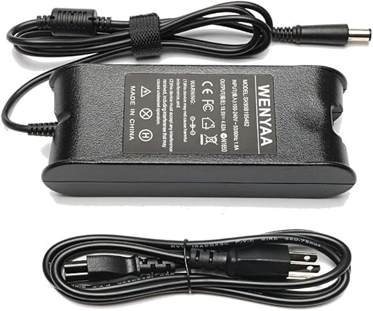 Amazon Com 90w 19 5v 4 62a Ac Adapter Battery Charger For Dell Inspiron E1505 E1705 1150 6000 6400 8500 9300 300m 510m 630m Latitude D5 D600 D610 D6 D630 D810 D0 Power Supply Cord Computers Accessories