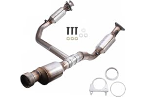 Anytek Catalytic Converter for Chevrolet Silverado 1500 V6 4.3L 5.3L 2014-2018 Suburban V8 5.3L 2015-2020 For GMC Sierra Yukon 2014-2020 V8 5.3L Replace# 50497 645159 EPA Compliant