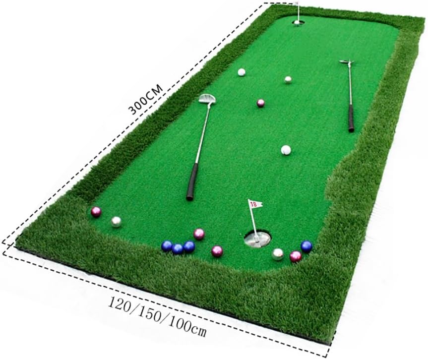 TT Office Golf Practice Mat Indoor / Outdoor Putt Practice Mat