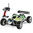 WL toys Goolsky Wltoys A959-B 2.4G 1/18 Scale 4WD 70km/H High Speed Electric RTR Off-Road Buggy RC Car (OBY0897050705015JG)