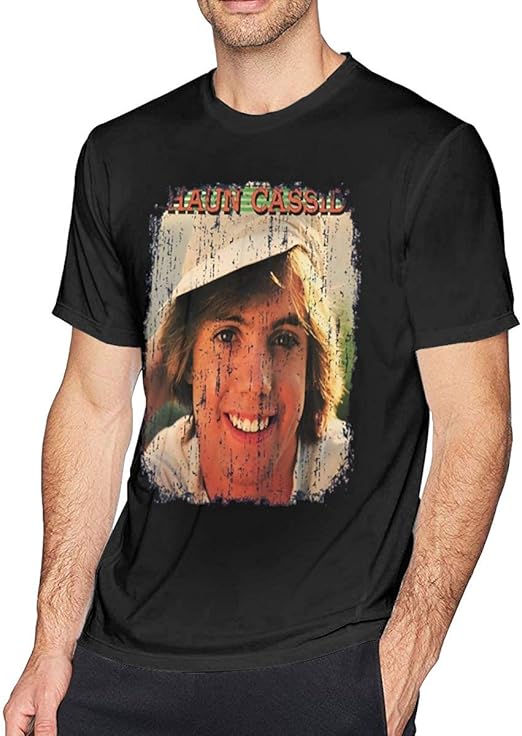 rtyrtyrty Men's Short Sleeve TShirt Shaun Cassidy 70s Celebrity