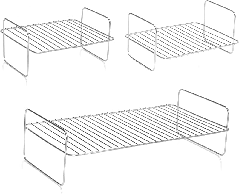 MKSS Reversible Stainless Steel Racks for Ninja Flexidrawer AF500UK (3 Pack)