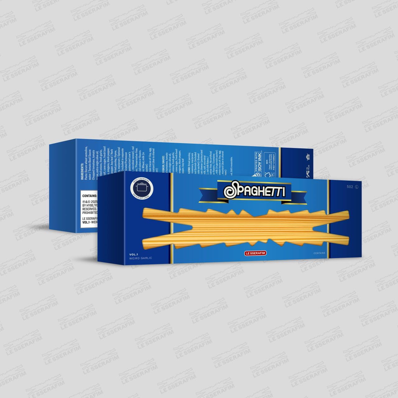 Photo 1 of 1st Single Album 'SPAGHETTI'[WEIRD GARLIC ver.]